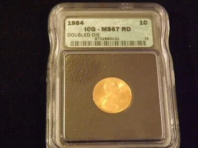 1984      Penny       DDO                    ICG    MS 67 RD - Image 1 of 2