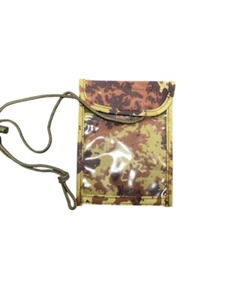 TASCA PORTA DOCUMENTI ID POUCH SBB VEGETATO - Imagen 1 de 3