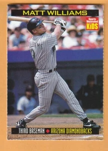 Matt Williams Arizona Diamondbacks 1999 sport illustrato per bambini #831 11U - Foto 1 di 2