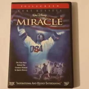 Miracle (2004) (DVD, 2004) Sport Drama Fullscreen 2 Disc Set Special Features - Picture 1 of 6