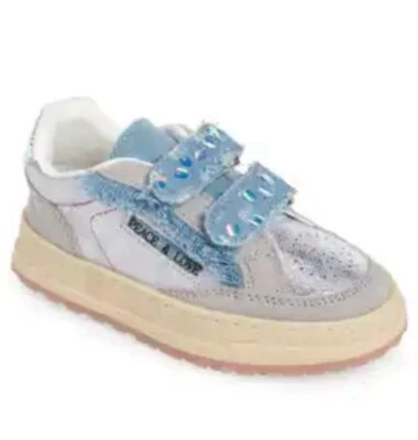 Zapatos para Niña Steve Madden Niños Dream-Denim Multi Metálico-Niños Talla 12 Foto 1 de 4
