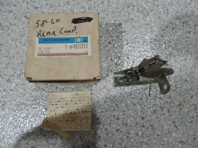56-60 C1 Corvette Trunk Lock Assembly--GM #4671282--NOS--NCRS! - Image 1 of 4