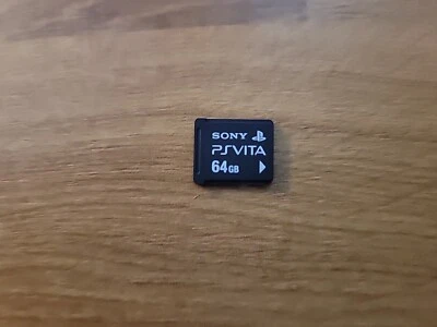 *AUTHENTIC* Genuine Official OEM Sony PlayStation Vita PS Vita 64GB Memory Card - Image 1 of 3