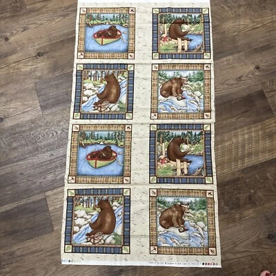 Panel de tela "Catch of the Day" algodón acolchado/tela colgante Foto 1 de 4