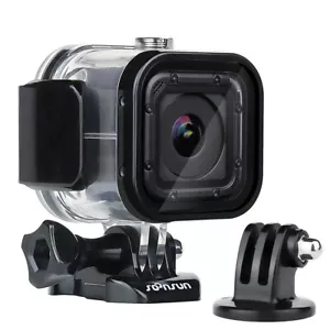Funda protectora de carcasa de buceo submarino impermeable de 60 m para GoPro Hero sesión 5/4 - Imagen 1 de 8