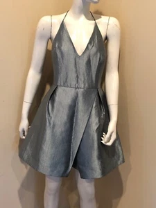 TOPSHOP SPAGETTI FIT AND FLARE GRÜN GR. 12 KLEID NEU - Bild 1 von 6