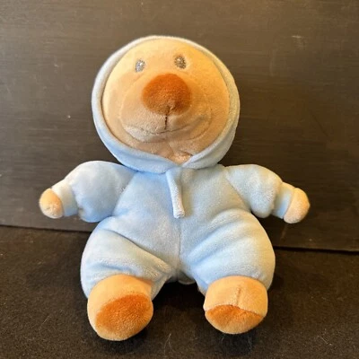 Ty Blue PJ Bear 7" Plush Stuffed Animal Baby Toy - Image 1 of 4