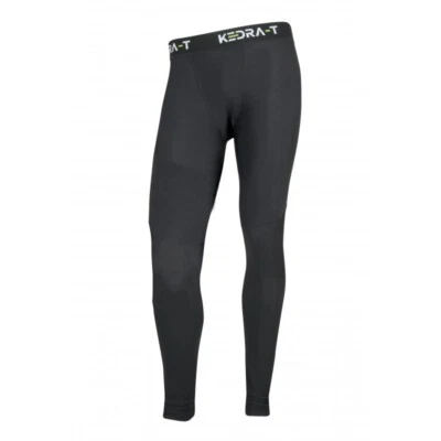 KEDRA-T PANT. TECNICI TERMICI WOOLIGHT CON LANA VERGINE NERO TG. M - Immagine 1 di 3