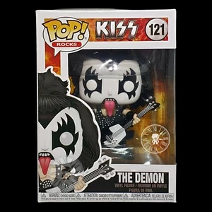 Funko Pop + Protector! Rocks #121 Kiss - The Demon ***Mint*** - Picture 1 of 12