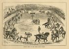 LONDON SHOW OF THE SHIRE HORSE SOCIETY YOUNG FILLIES MARES STALLION SPECTATORS