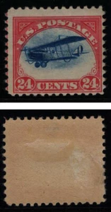 #C3 - 24� Jenny Biplane, Fine, Mint Hinged w/HR, "High Flyer" Variety #1 CV $65 - Picture 1 of 1
