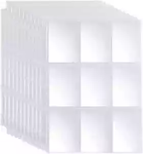 648 Pockets Card Sleeves Binder Sheets 9 Pocket Page Protector for Trading Cards - Picture 1 of 7