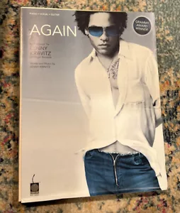 Again, di Lenny Kravitz - spartiti per pianoforte, voce e chitarra - Foto 1 di 2