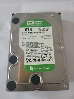 WD10EADX-22TDHB0, DCM EHNNHT2MGB, Western Digital 1TB SATA 3.5 Hard Drive - Image 1 of 4