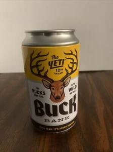 Yeti Buck Bank 12oz Stash Can Limited Edition Empty Hidden Safe Cool Collectible - Picture 1 of 9