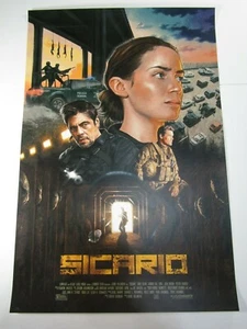 Sicario Screen Print by Wolfgang LeBlanc Not Mondo Private Commission x/45 - Picture 1 of 12