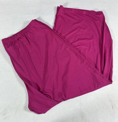 Pantalones informales para mujer Bobmackie color rosa talla 2XP Foto 1 de 4