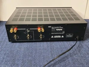 AMC 2100 Stereo Power Amplifier | Pro Audio Amp | 1 Channel Needs Service - Picture 1 of 7