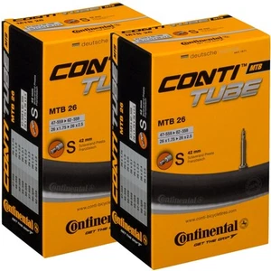 MTB 26x1.75-2.5" / 47-559 - 62-559 Inner Tubes - 42mm Presta Valve (Pack of ... - Picture 1 of 4