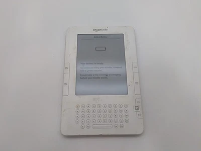 Amazon Kindle Vintage First Generation Version White D00701 - Defective - Image 1 of 4