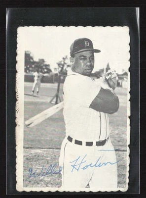 Topps Deckle #9 1969 Willie Horton - En muy buen estado/excelente Foto 1 de 2