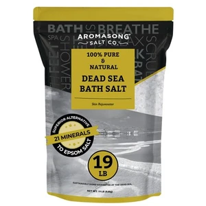 Dead Sea Salt - Spa Bath Salt - 19 Lbs Fine Grain Bulk - 100% Pure - Better A... - Picture 1 of 7