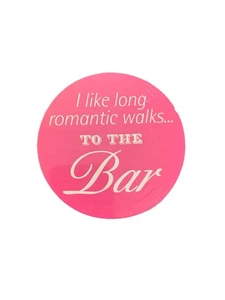 Set of 4 Humorous Romantic Printed Drink Coasters NEW SEALED - Picture 1 of 4