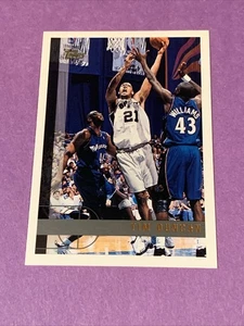 1997-98 Topps #115 Tim Duncan Rookie - Picture 1 of 2