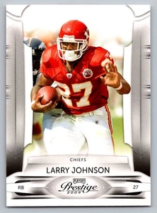 Larry Johnson #49 Kansas City Chiefs 2009 Playoff Prestige - Picture 1 of 2