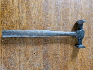 Vintage Bonney Auto Body hammer Round Square Face with Handle - Picture 1 of 6