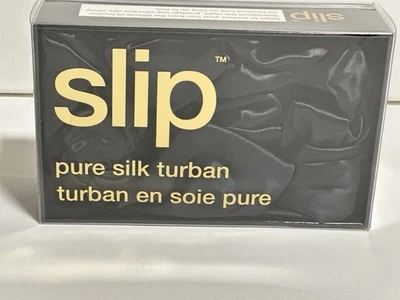 SLIP Pure Silk Turban 100% Mulberry Silk, Ultra Soft Prevents Breakage & Frizz - Image 1 of 4