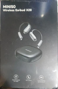 BRANDNEU versiegelt Miniso Wireless Ohrhörer X28 High Definition Voice Ohrhörer - Bild 1 von 2