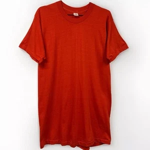 Vintage Fruit Of The Loom Golden T Shirt Red XL 46-48 - Picture 1 of 9