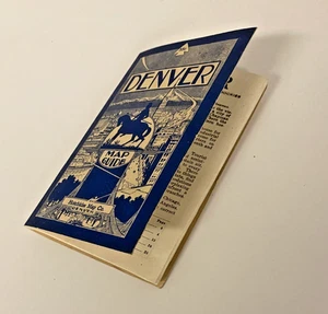 Guía de mapas completa Hotchkiss Map Co. Denver Colorado años 30 - Imagen 1 de 6