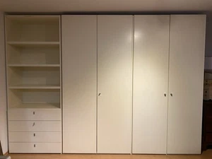 Interlübke Schrank, Schranksystem SL, Lack Champagner 225cm hoch - Bild 1 von 13