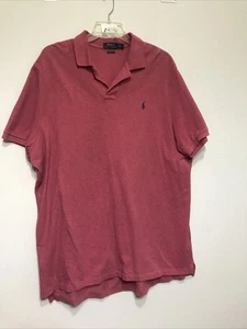 Polo Ralph Lauren vestibilità classica preppy golf polo uomo XXL rossa - Foto 1 di 12