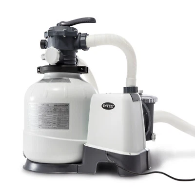 Intex 26648 Krystal Clear 2800 GPH Above Ground Swimming Pool Sand Filter Pump  - Image 1 of 4