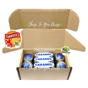 20 ITEM TUNNOCKS DARK CHOCOLATE GIFT BOX Caramel Wafer Teacake Present Hamper🍫 - Picture 1 of 12
