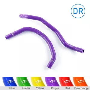 For 1987-2006 Yamaha banshee YFZ350 Silicone Radiator Hose Coolant Pipe Purple - Picture 1 of 4