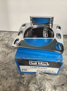 Vintage Hall Mack Coronado Toothbrush Tumbler Holder No 630 Polished Chrome New - Picture 1 of 8