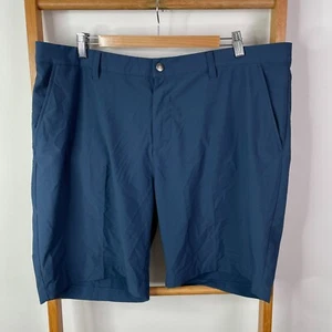 Adidas Activewear Shorts Mens 38 Blue Ultimate 365 Core Golf Primegreen Mid Rise - Picture 1 of 11