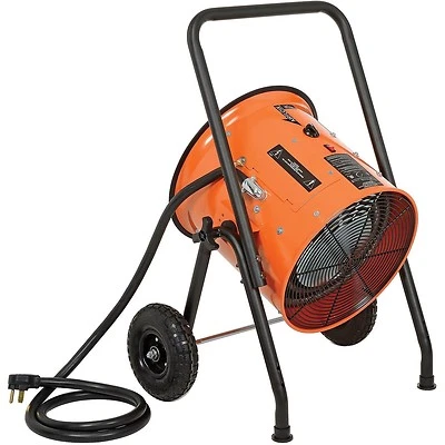 Portable Electric Fan - 34,130 BTU - 240 Volts - 1 Phase - 1585 CFM - Commercial - Image 1 of 4