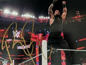 Roman Reigns Signed 8X10 RP Photo WWE CHAMPION - Picture 1 of 1