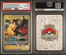 Pikachu & Zekrom GX 33/181 - PSA 8 - World Championship Pikarom - Pokemon Card