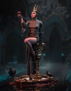 Evil Queen (1) Unpainted 1/6 scale 3D Printed resin model kit VX Labs - Picture 1 of 16
