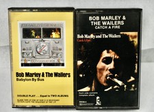 Vintage Bob Marley & The Wailers Catch a Fire & Babylon By Bus  Lot 2