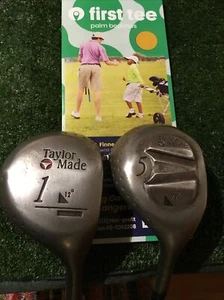 TaylorMade Driver and 5 Woods Set Flex Twist FTG-L1 Graphite Shafts - Picture 1 of 9