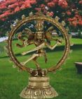 Beautiful 4" Brass Dancing Lord Shiva Natraj God Natraja Statue Diwali Gifting