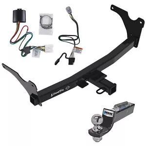Trailer Hitch For 24-25 Toyota Grand Highlander w/ Wiring + 2" Ball Class 3 New - Picture 1 of 10