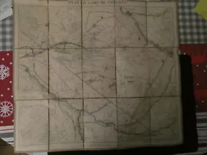 Carte PLAN DU CAMP DE CHALONS MOURMELON 1897 - Bild 1 von 1